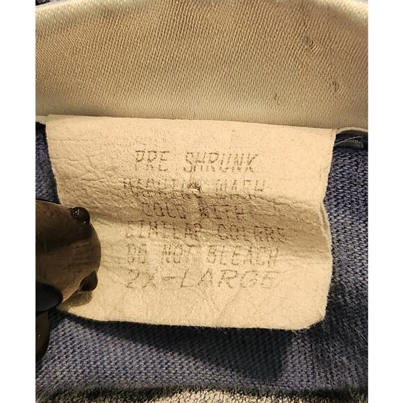 Vintage Siegfried‎ and Roy 2XL Mirage Las Vegas Blue Tie Dye T-Shirt - Picture 4 of 6